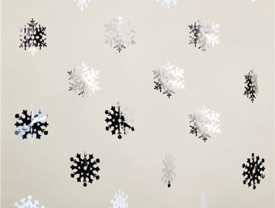 Koorddecoratie | Sneeuwvlok kerst- winter